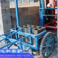 Small Auto Concrete Interlocking brick machine price QTJ4-26 cement block making machine Price Maquina Bloquera